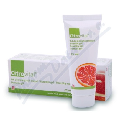 Fytofontana Citrovital Dent.gel pro dospl 25ml